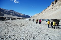 24 We Drove From Rongbuk To A Makeshift Tibetan Village Where We Switched To Local Bus For The Final Drive To Everest Base Camp